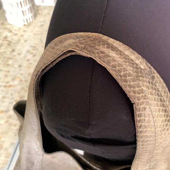 Beirn snake skin shoulder hobo tote bag Jenna - Picture 12 of 16